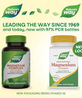Nature'S Way Magnesium Complex Supports Muscle Relaxation Muscle Function Promotes A Sense Of Calm Magnesium Citrate And Oxide 100 Capsules (Packaging May Vary)