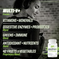 Muscle Pharm Essentials Multiv+ & Musclepharm Essentials Fish Oil Elite Omega 3 Supplement