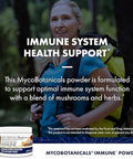 Host Defense Mycobotanicals Immune Powder Immune System Powder Immune & Gut Health Support Supplement Herbal Powder Supplement With Chaga Reishi & Turkey Tail 3.5 Oz (32 Servings)