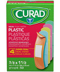 Curad Neon Plastic Adhesive Bandages Assorted Colors 3/4" x 3" (Case of 1200)