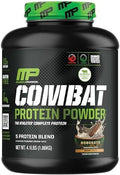 Muscle Pharm Combat 4Lb Horchata Protein & Musclepharm Combat Chocolate Peanut Butter Cup Sport Bars