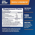 Osteo Biflex Triple Strength(5) Glucosamine Chondroitin With Vitamin C Joint Health Supplement Coated Tablets 120 Count