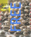 GERBS Roasted Unsalted Whole Hemp Seeds 2 LBS. Premium Grade | Resealable Bulk Bag |High in Magnesium, Protein & Fiber| Gluten Peanut Tree Nut Free