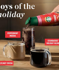 Starbucks K-Cup Coffee Pods, Peppermint Mocha Naturally Flavored Coffee for Keurig Brewers, 100% Arabica, Limited Holiday Edition, 6 Boxes (60 Pods Total)
