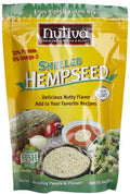 Nutiva Hempseed Organic Shelled Pouch 8 oz. (Pack of 6)