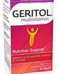 Geritol Multivitamin Supplement Contains Bvitamins Antioxidants Vitamins C E & D And Iron 26 Essential Vitamins And Minerals Gluten Nongmo No Artificial Sweeteners 40 Tablets