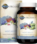 Garden Of Life Organics Whole Food Multivitamin For Men, 60 Tablets, Vegan Mens Vitamins And Minerals For Mens Health And Well-Being, Certified Organic Vegan Mens Multi