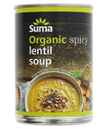Suma Wholefoods Organic Spicy Lentil Soup 400g