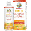 Maryruth'S Organics Liposomal Turmeric & Dha Curcumin Ginger Root Oil Algal Dha & Vitamin E Cognitive Function Mood Support Joint Health Liquid Supplement 15.22 Oz