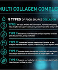 Vital Vitamins Multi Collagen Pills for Women and Men 2 Pack Hydrolyzed Collagen Peptides Type I II III V X Grass Fed Non-GMO