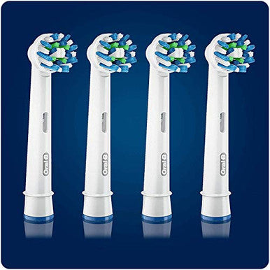 Oral-B Cross Action Electric Toothbrush Heads X4
