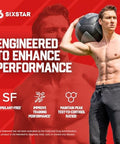 Six Star Nutrition Testosterone Booster For Men With Rhodiola Extract And Boron Citrate - Male Gym Workout Supplements For Muscle Growth Stamina & Energy - 60 Pills