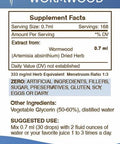 Secrets of the Tribe Wormwood Alcohol-Free Liquid Extract, Wormwood (Artemisia Absinthium) Dried Herb (4 FL OZ)