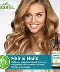 Why Not Natural Liquid Collagen Plus Biotin Drops For Women And Men - Supplement For Hair Skin And Nails