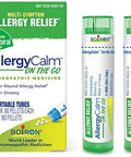 Boiron Allergycalm On The Go 2 Count And Kids 60 Count Tablets For Allergy Symptom Relief