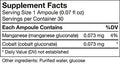 UNDA GAMMADYN Mn-Co | Manganese-Cobalt Oligo-Element Supplement | 30 Ampoules