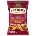 Snyder's of Hanover Honey Mustard & Onion Flavored Pretzel Pieces, 11.25 Oz