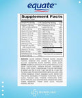 Equate Complete Multivitamin Dietary Supplement, Adults, 220 Count, 7 Day Pill Organizer Included - 1 Pack