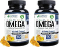 Ecostream Naturals Omega 369 Blend With Dpa Epa Dha Ala And Gla And Organic Flax Seed Oil Over 2800 Milligram Strength Gluten Easy To Swallow 60 Softgels