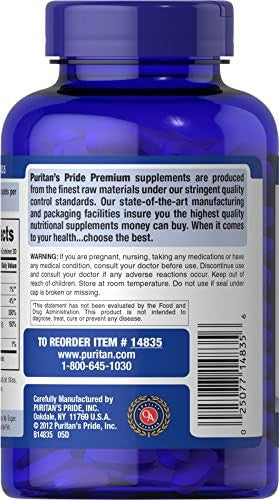 Puritan'S Pride Calcium 1500 Mg With Vitamin D 1000 Iu-120 Coated Caplets 120 Count (Pack Of 1) (14835)