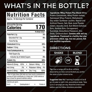 Six Star Whey Protein Powder Plus Muscle Building & Recovery Plus Immune Support Muscle Builder For Men & Women Kellogg'S Froot Loops Flavor 1.8Lb