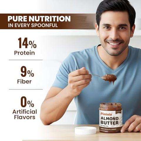Pintola Almond Choco Spread (Crunchy) (200g)