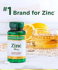 NatureS Bounty Zinc 50 Mg Caplets Unflavored 100 Count Pack Of 2