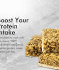 Biocare High Protein Snack Bar, Provides 15g Essential Protein, 5g Dietary Fiber, Cinnamon Crisp (7 Count)