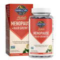 Garden Of Life Herbals Menopause Supplement With S-Equol & Trans-Resveratrol For Multi-Symptom Relief Keranat For Thicker Fuller Hair Growth Non-Gmo Gluten-Free Vegan Berry Flavor 30 Servings