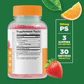 Lifeable Vitamin D 10000 Iu + Phosphatidylserine (Ps) Gummies Bundle Great Tasting Vitamin Supplement Gluten Gmo Chewable Gummy