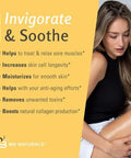 M3 Naturals Ylang & Ginger Massage Oil + Coffee Body Scrub Bundle