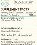 HerbEra Bupleurum 120 Capsules, 500 mg, Bupleurum (Bupleurum Chinense) Dried Root (120 Capsules)