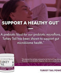 Host Defense Bundle With Lion'S Mane Powder 3.5 Oz & Turkey Tail Mushroom Powder 3.5 Oz Support Brain Health Memory & Focus Support Digestive & Immune Health