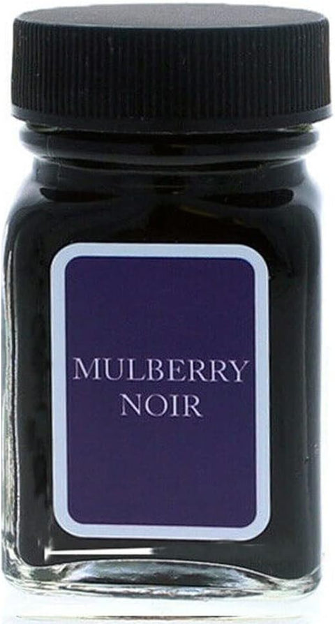 MONTEVERDE Bottle Ink, 90ml, Mulberry-Noir (G308UN) | Dark-toned Noir fountain pen ink with smooth flow, rich depth, and expressive writing character.