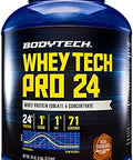 Bodytech Whey Tech Pro 24 Protein Powder 24G Protein Per Serving Supports Muscle Growth & Recovery Rich Chocolate (5 Lb 71 Servings)