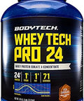Bodytech Whey Tech Pro24 Protein Powder - Rich Chocolate Flavor For Muscle Growth And Recovery, Providing 24G Of Protein Per Serving For Optimal Fitness And Performance (5 Lbs / 71 Servings)