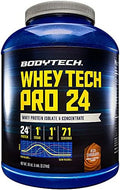 Bodytech Whey Tech Pro24 Protein Powder - Rich Chocolate Flavor For Muscle Growth And Recovery, Providing 24G Of Protein Per Serving For Optimal Fitness And Performance (5 Lbs / 71 Servings)