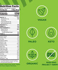 Manitoba Harvest Organic Hemp Plus Flax & Chia Seeds - 7oz - 8g Protein, 5g Fiber and 10g Omega 3 & 6 per 30g Serving - Nutrient-Dense, 3-in-1 Super Seeds Mixture - Vegan, Non-GMO Project Verified