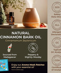 Gya Labs Cinnamon Cassia & Cinnamon Bark Essential Oil Set 034 Fl Oz