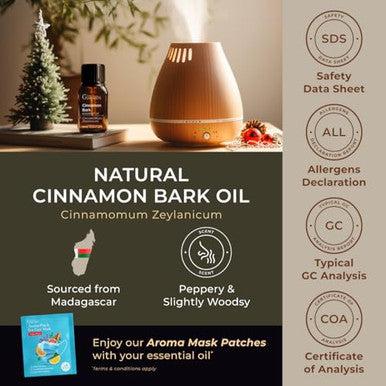Gya Labs Cinnamon Cassia & Cinnamon Bark Essential Oil Set 034 Fl Oz