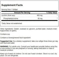 Swanson Supreme Lecithin with Phosphatidylcholine 300 Sgels