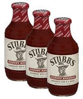 Stubb's Hickory Bourbon Bar-B-Q Sauce 18 oz (Pack of 3)