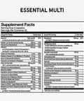 Momentous Essential Multivitamin For Women And Men - Complete Vitamin And Mineral Complex For Athletes & Wellness Enthusiasts - Gmo-Free, Gluten Free, 30 Servings