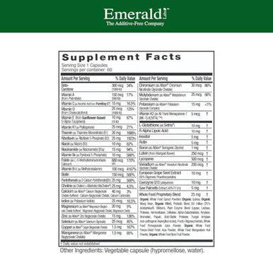 EMERALD LABS Men's 45 Plus 1-Daily Multi