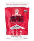 Lakanto Classic Monk Fruit Sweetener with Erythritol 1 lb and ChagaRoot MycoProtein Mushroom Protein Powder Chocolate 1.76 lb