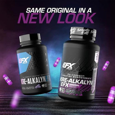 Efx Sports Krealkalyn Efxph Correct Creatine Monohydrate Pill Supplementstrength Muscle Growth & Performance60 Servings 120 Capsules