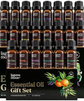 Lagunamoon Top 6 Blends Essential Oil Set (10Ml) And 16 Pcs Premium Grade Home Essentials Oils (10Ml) - For Diffusers Home Care Candle Making Scents Fragrance Aromatherapy Humidifiers s