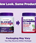 Natrol Sleep Immune Health Gummy Sleep Aid & Immunity Support Elderberry Vitamins C D And Zinc Drug Free 50 Berry Flavored Gummies (Packaging May Vary)