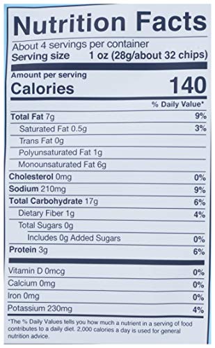 Simply 7 Chip Lentil Sea Salt 4 Ounce