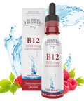 Buried Treasure B12 Drops 1000mcg Vitamin B12 Methylcobalamin per Serving 120 Servings Sublingual B12 AlcoholFree Vegan Raspberry Flavor 2 oz Bottle Graduated Dropper Accurate Dosing